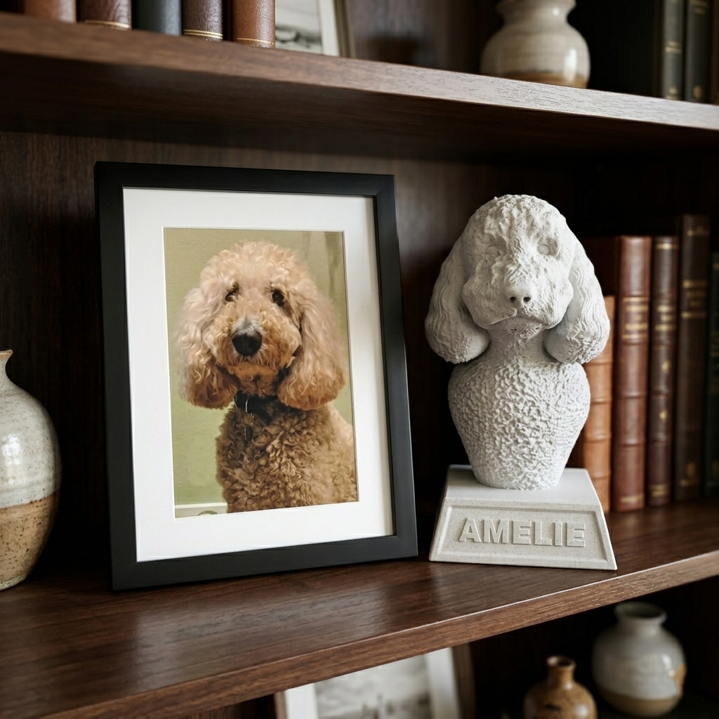 Custom Pet Bust Sculptures