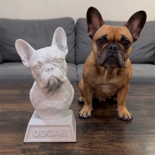 Custom Pet Bust Sculptures